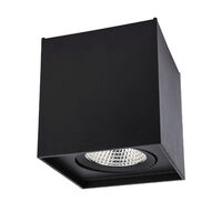 PC 01 LED 10W 4000K  SQ MBK(5.6)