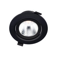 PT 08 LED 10W 3000K BK(5.5)