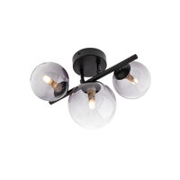 ASTRA PL 3x8W G9 SBK/SH.SMOKE(5.6)