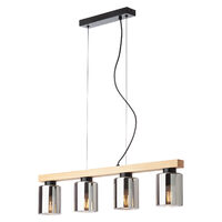 ROTIS SU 4x15W E27 WOOD/SMOKEY(5.1.1)
