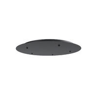 CANOPY RD D500 5 PENDANTS SAND BLACK